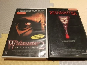 Wishmaster 1 & 2 VHS Original - Bild 1 von 4