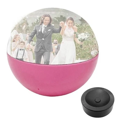 7CM Diameter For Crystal Video Ball with LED for Custom Memory Showcases - Image 1 of 3