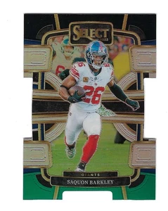 SAQUON BARKLEY 2023 SELECT TRI-COLOR DIE CUT PRIZM #75 $25 PHILADELPHIA EAGLES - Picture 1 of 1