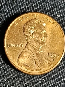 1995 D Penny Errors Struck Off Center, DDO, DDR, Close AM - Picture 1 of 16