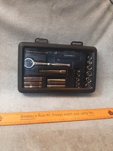 CRAFTSMAN SOCKET SET  1/4" DRIVE 6 PT. / INCH 19 PC. 9-34800 U.S.A. IN CASE NOS - Bild 1 von 7