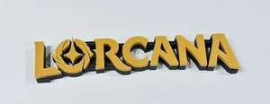 Decorative Disney Lorcana Cards Logo Sign Display Collection Wall Room - Picture 1 of 4