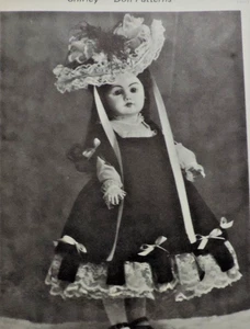 Shirley Augustine Doll #SA39 Pattern Gone w/the Wind Dress/Hat 22" Uncut 1976 - Picture 1 of 5