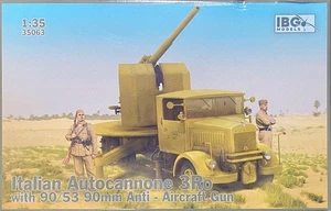 IBG Italian Autocannone 3RO with 90/53 90mm AA (1/35) #35063 - Picture 1 of 1