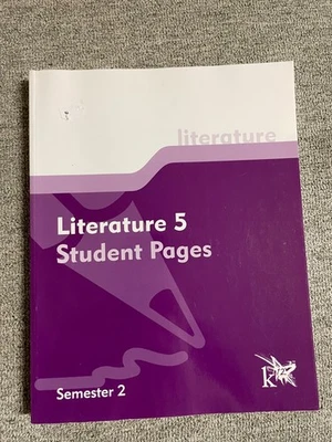 K12 Literature 5 Student Pages Semester 2 - Image 1 of 4