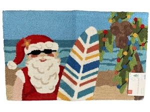 Rifle Paper Co. Hergestellt von Loloi Surfen Santa Insta Trend Teppich/Matte 20" x 32" Neu mit Etikett - Bild 1 von 6