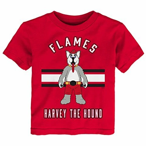 Outerstuff NHL Calgary Flames Children Unisex Mascot Life Short Sleeve Tee, M Cover