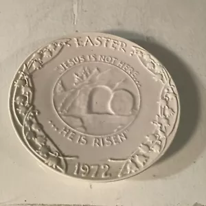 Oral Roberts Easter 1972 Commemorative Plate - Picture 1 of 2