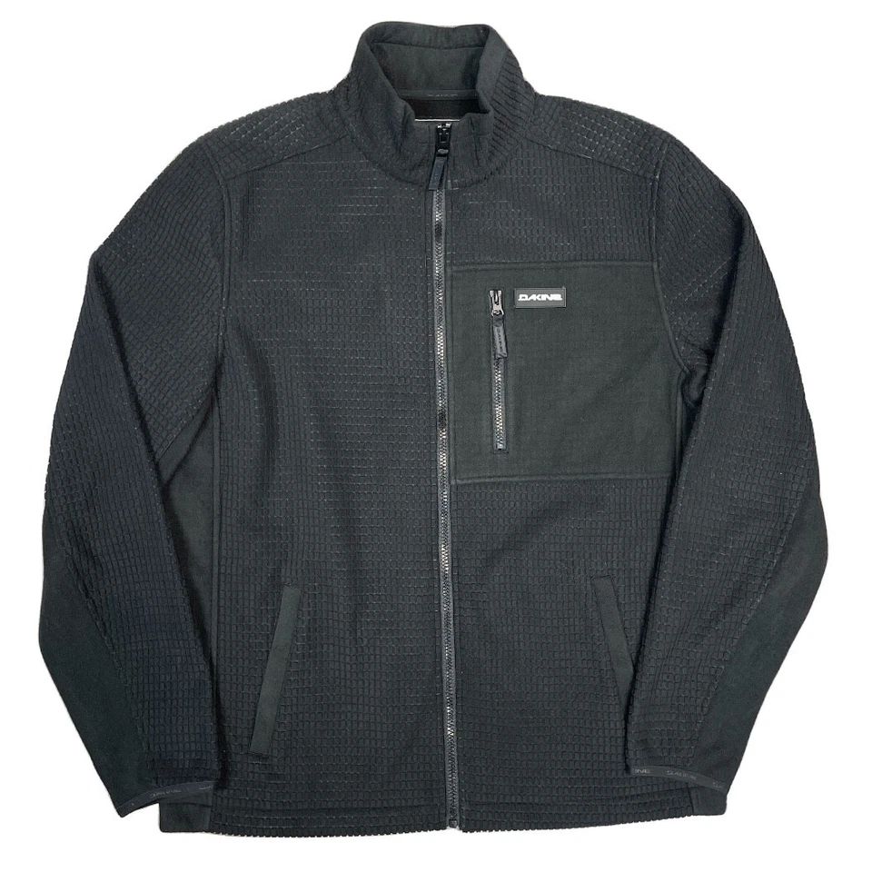 Nueva chaqueta para hombre Dakine Waffle polar a prueba de viento negra mediana Foto 1 de 1