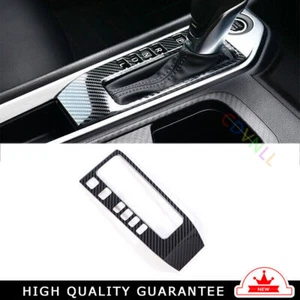 Console Gear Shift Frame Cover Trim For Nissan Sentra 2020-22 Steel Carbon Fiber - Bild 1 von 6