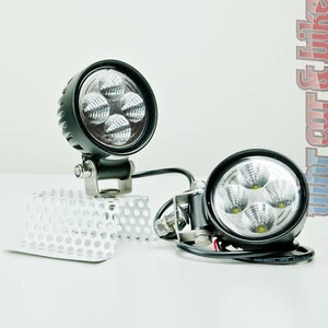 2x Hella ValueFit 12V 24V LED Arbeitsscheinwerfer rund Ausleuchtung breit - Picture 1 of 1