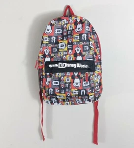 Walt Disney World Park Backpack red and yellow MICKEY Mouse Faces - Bild 1 von 6