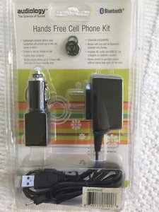 Audiology Hands Free Cell Phone Kit Bluetooth AUD-BTHS400, New, FREE SHIPPING - Picture 1 of 2