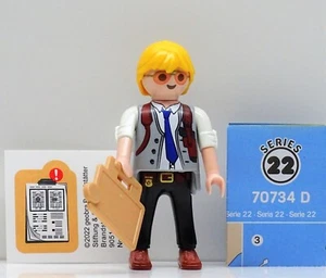 POLIZIST MIT PISTOLEN HOLSTER DIENSTMARKE Playmobil FIGURES 70734 > Police Agent - Picture 1 of 5