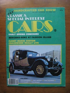 Classic & Special Interest Cars October 1980 Vol. 6, No 5 - Picture 1 of 1