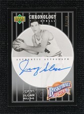 2006-07 Upper Deck Chronology Basketball Heroes /10 Jerry Sloan #NBA-JS Auto