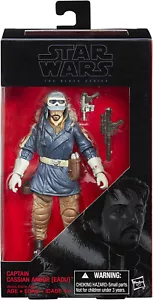 STAR WARS ROGUE ONE THE BLACK SERIES 6-INCH CAPTAIN CASSIAN ANDOR (EADU) FIGURA - Imagen 1 de 10