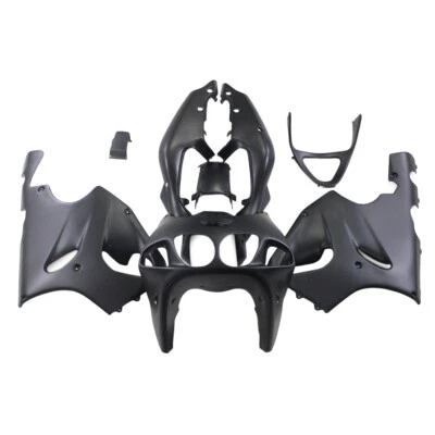 ABS Matte Black Fairing for Kawasaki 1996 97 98 99 00 2001 2002 2003 Ninja ZX7R - Image 1 of 4