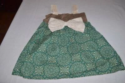 Túnica Persnickety Top con lazo talla 7 para niñas usada en excelente estado hecha en EE. UU. Foto 1 de 4