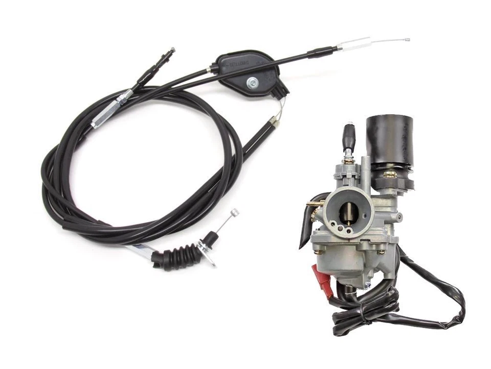 16mm Vergaser inkl. E-Choke + Gaszug Set für ATU Generic CPI Keeway Sachs 50 2T - Bild 1 von 1