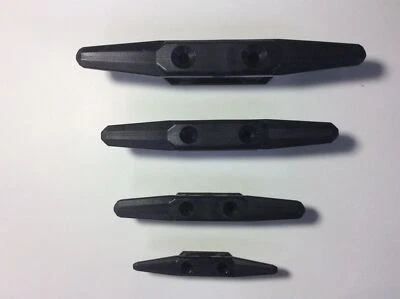 OSCULATI Klampe schwarz Nylon 11 cm bis 22 cm Festmacherklampe Belegklampen Größenauswahl