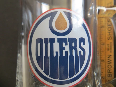 Edmonton Oilers National Hockey League glass stein Cover