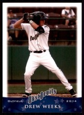 2014 Grandstand Tri-City Dust Devils Drew Weeks Tri-City Dust Devils #NNO