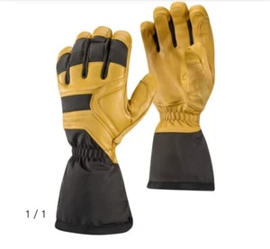 Black Diamond Crew Gloves, Beeswax, Gore Tex Large MSRP $149 - Picture 1 of 1