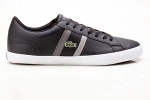 Lacoste Lerond 119 3 CMA Herren Sneaker Schuhe LTH / SYN schwarz-grau - Picture 1 of 6