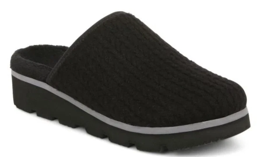 Zapatilla Vionic Sakura Negra Mula Sin Cordones Soporte Arco Mujer tallas 5-11/¡NUEVA!! Foto 1 de 1