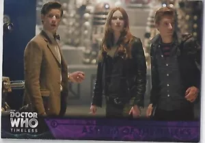 Doctor Who Timeless Purple Parallel #/50, Base Card #83, ASYLUM OF THE DALEKS - Picture 1 of 1