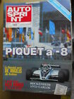 Autosprint 32 1981 Parmalat porta De Angelis Brabham