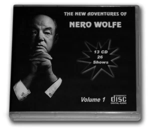 THE NEW ADVENTURES OF NERO WOLFE - OLD TIME RADIO - 13 AUDIO CD - 26 Shows - Picture 1 of 2