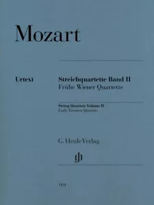 String Quartets Volume 2 early Viennese Quartets Set Of Parts Book 051481121 - Picture 1 of 1