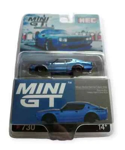 TSM Mini GT 730 LB Nissan Skyline Kenmeri Chrome Blue Blister package HEC 2024 - Picture 1 of 1