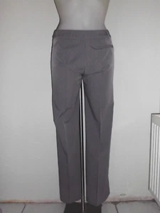 SUPERBE PANTALON CLASSIC GRIS MANGO POUR FEMME TAILLE 36/38 COUPE DROITE - Imagen 1 de 5