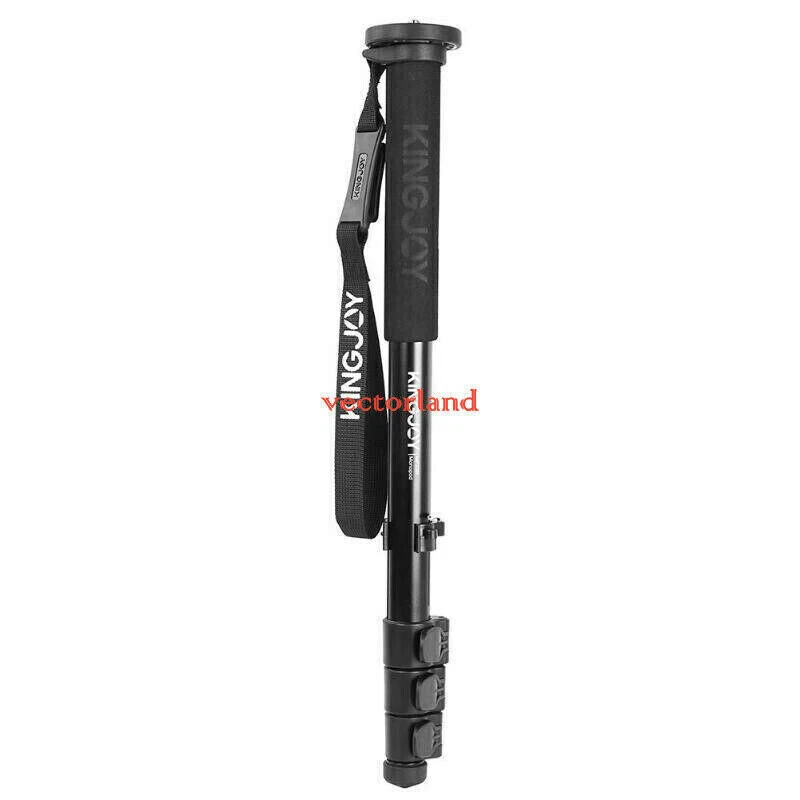 Kingjoy MP308F Flip Lock Video Camera Monopod Compact Black