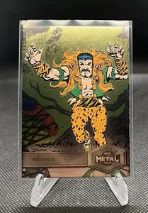 2021 Marvel Metal Universe Spider-Man Kraven #143 - Picture 1 of 2
