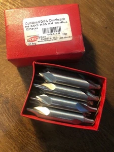 KEO 10610 RH Radius Center Drill & Countersink. Pkg 12. da - Picture 1 of 4