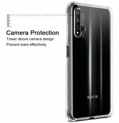 For Huawei Honor 20 9X 8X 7X/Mate 30 20X 20 Pro/P30 Pro/Y9 2019 Clear Case Cover - Image 1 of 4
