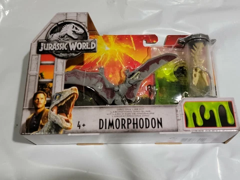 Jurassic World Dimorphodon Slime Playset Jurassic Park Dino DNA Lab Cover