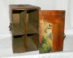 Antique Salesman Product Wooden Carry Box with Latches NEW LOWER PRICE - Picture 1 of 6