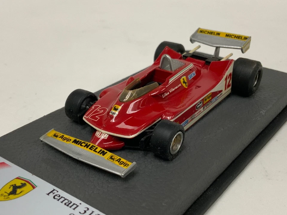 1/43 Western Models Ferrari 312 T4 F1 1979 Gilles Villeneuve MG843 Base Personalizada Foto 1 de 4