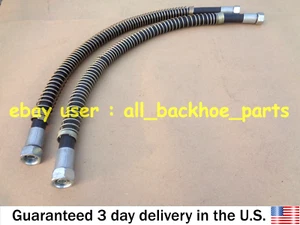JCB BACKHOE - HOSE 1/2BSP 660 MM, SET OF 2 PCS. (PART NO. 613/02900) - Picture 1 of 13