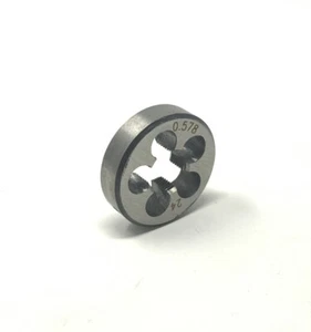 0,578x24 (0,578-24) HSS Gewindeschneideisen - 1,5" (38 mm) Durchmesser 9/16x24 Übergröße - Bild 1 von 1