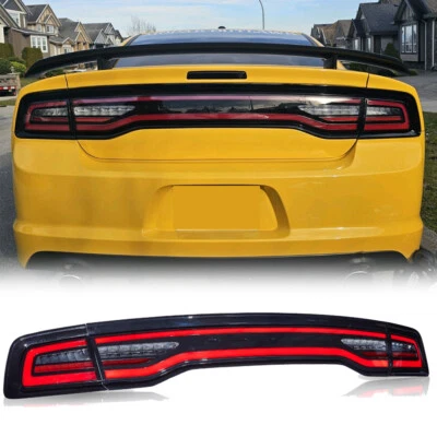VLAND LED Tail Lights For Dodge Charger 2011-2014 Upgrade w/Animation&Sequential - Image 1 of 4