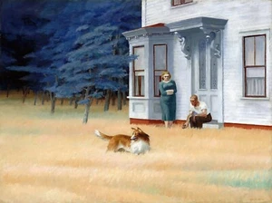 Cape Cod Evening Painting by Edward Hopper Art Reproduction - Picture 1 of 3