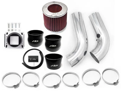 AirX Racing negro-rojo 2 piezas para 98-01 Ford Ranger Mazda B2500 2,5 L L L4 admisión de aire Foto 1 de 2