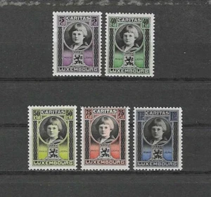 LUXEMBOURG , 1926 , SEMI-POSTAL , SET OF 5  STAMPS , PERF , MNH - Picture 1 of 1