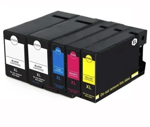 5PK 1200XL Ink Set + smart chip for Canon MAXIFY MB2720 MB2120 MB2320 MB2020 - Picture 1 of 1